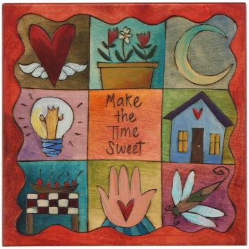 Make the Time Sweet Quilt Plaque