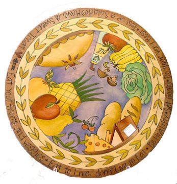 Pineapple, Apples & Pears Lazy Susan