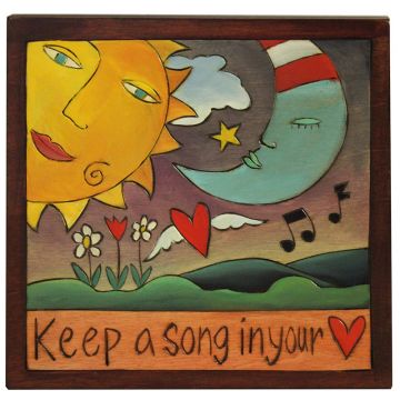 Keep a Song in Your Heart Plaque