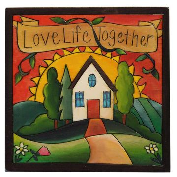 Love Life Together Summer Plaque