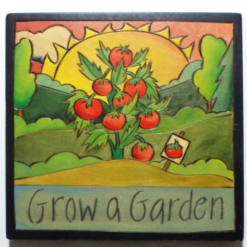 Grow a Garden Plaque