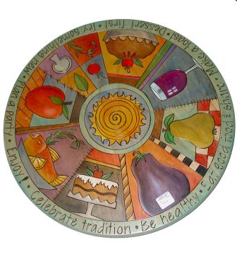 Sun Centered Food & Wine Lazy Susan