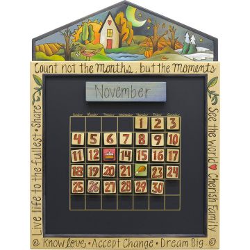 Small Four Season Themed Perpetual Calendar