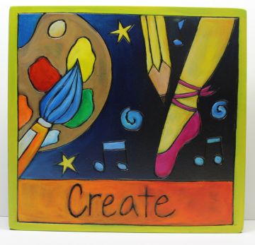 Create Art & Dance Plaque