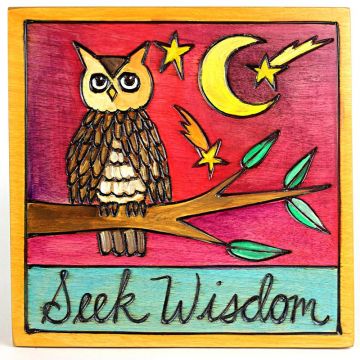 Seek Wisdom Plaque