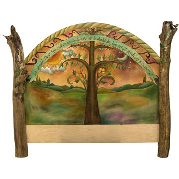 Sticks Full-Bed Sunset Tree