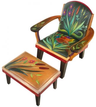 Summer Days and Nights Cushioned Chair
