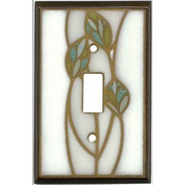 Three Leaves Switch Plate