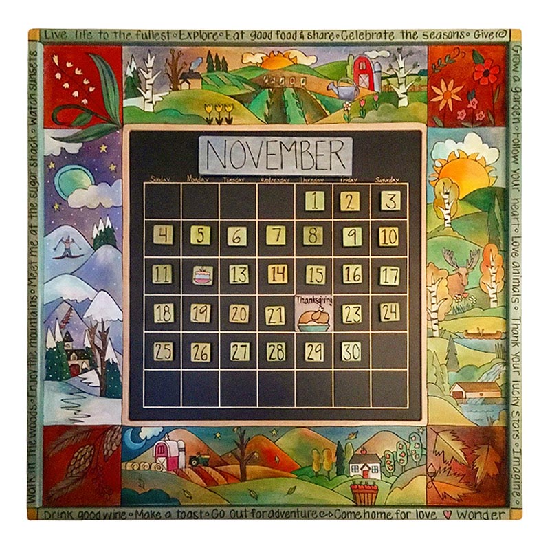 Vermont Perpetual Calendar