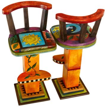 Vivid Counter Stools Set