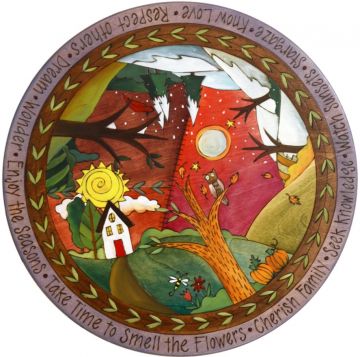 Woodsy Four Season Lazy Susan