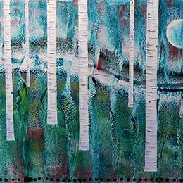 Katie O'Rourke - Poured Acrylic Art