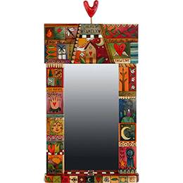Sticks Large Handmade Mirrors