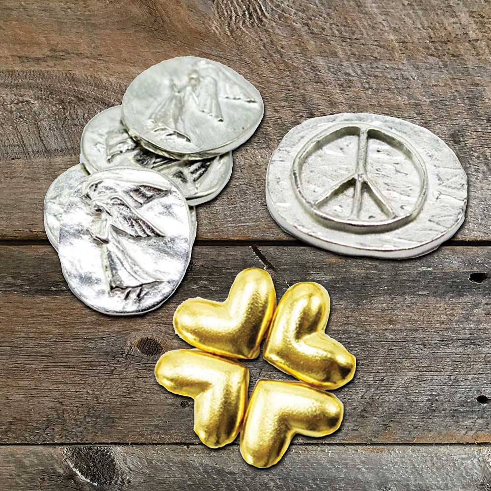 Pewter Pocket Charms